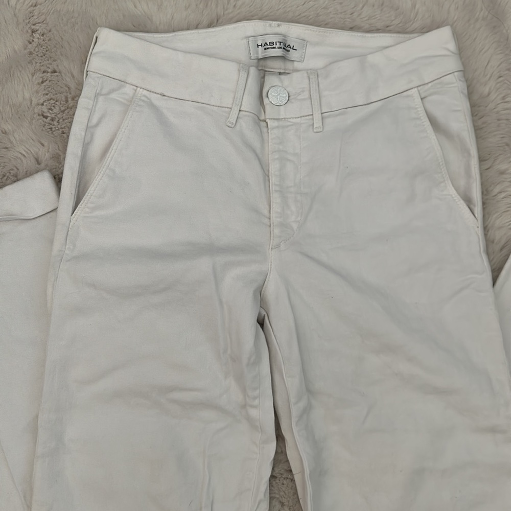 HABITUAL WHITE DENIM JEANS